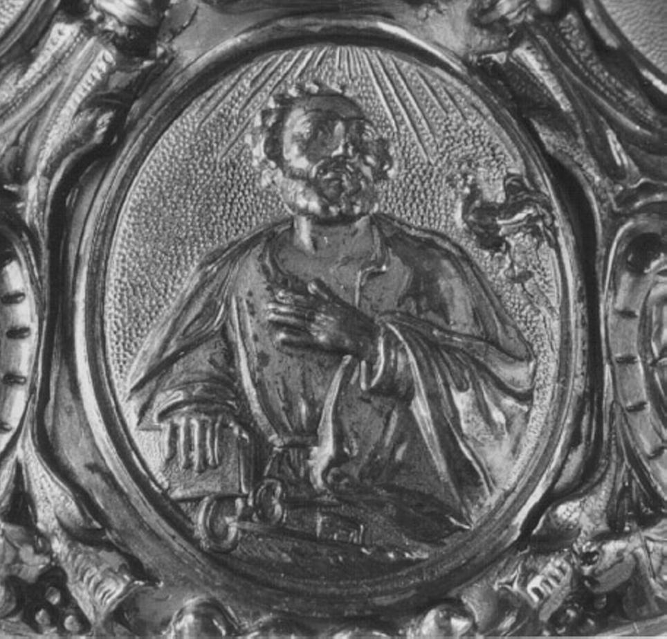 San Pietro (rilievo, elemento d'insieme) - bottega milanese (sec. XIX)