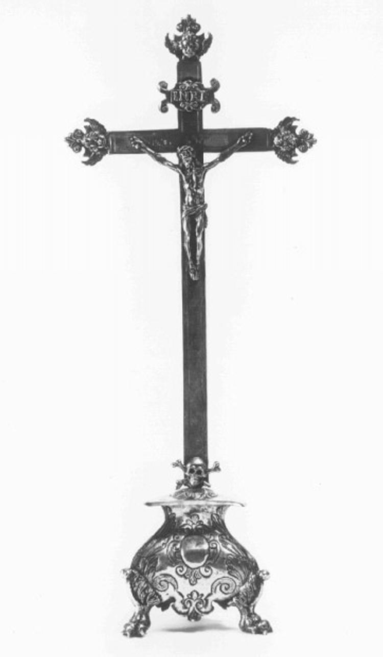 croce da tavolo - bottega veneta (sec. XVIII)