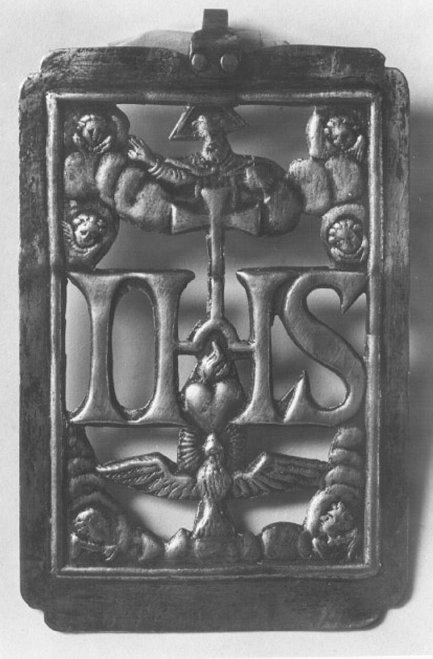 Sacro Cuore di Gesù (placchetta) - ambito veneto (sec. XIX)