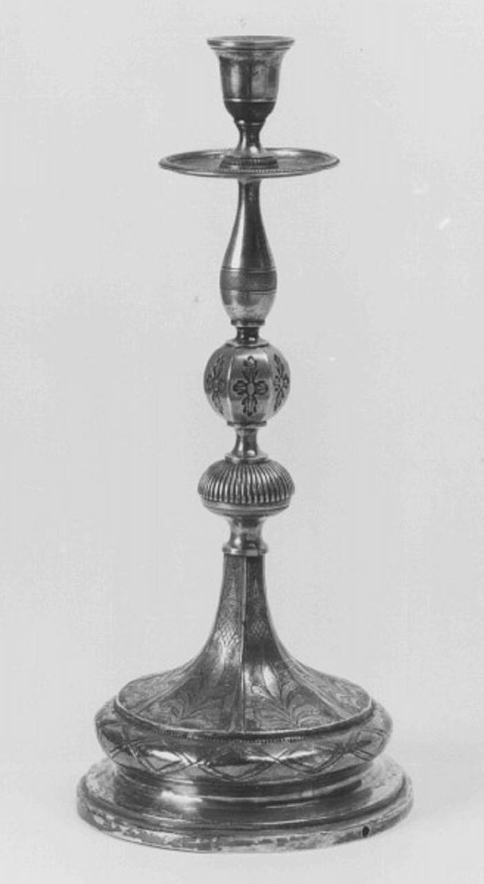 candeliere - ambito veneto (secc. XIX/ XX)