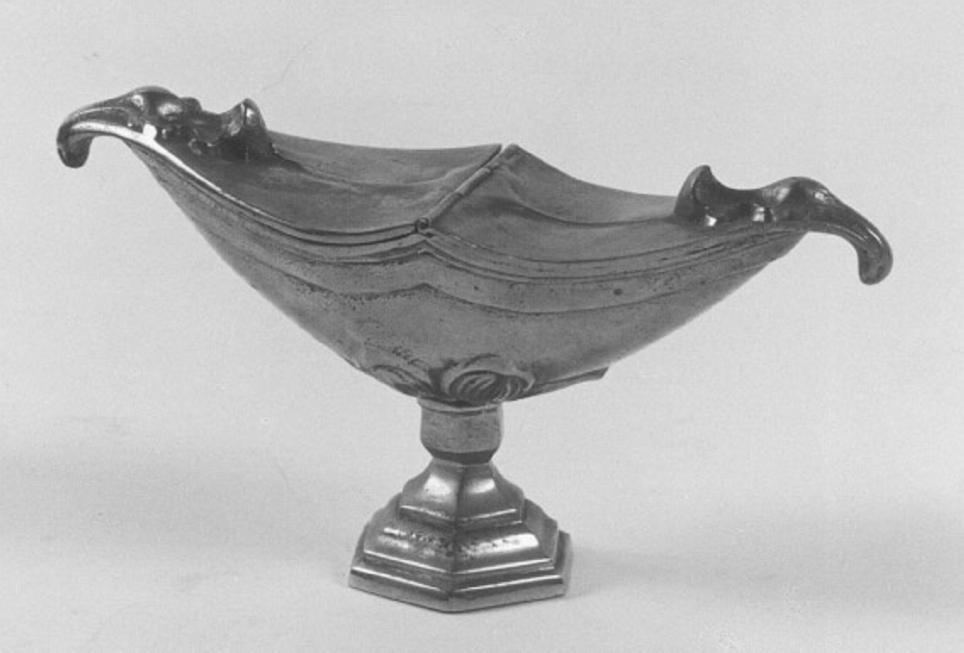 navicella portaincenso - ambito veneto (prima metà sec. XX)