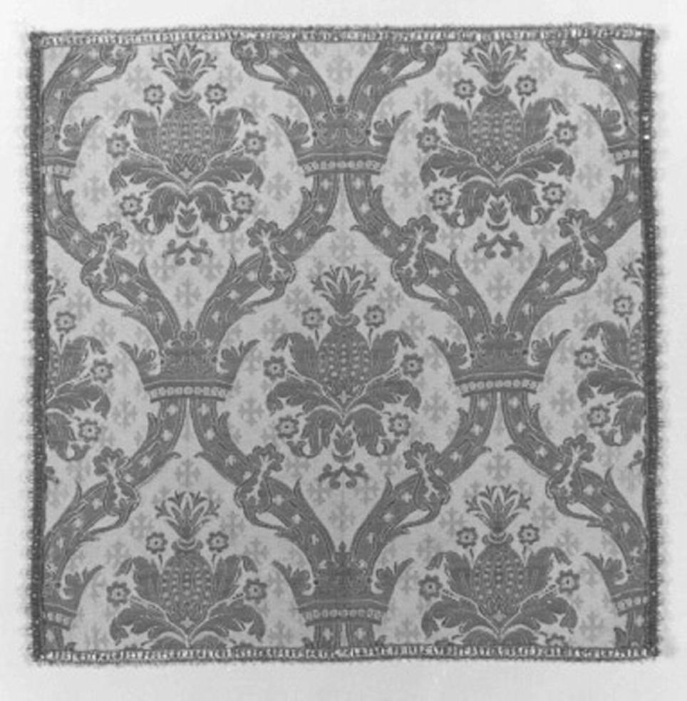 velo di calice, elemento d'insieme - ambito veneto (seconda metà sec. XIX)