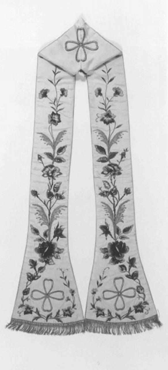 stola - ambito veneto (primo quarto sec. XX)