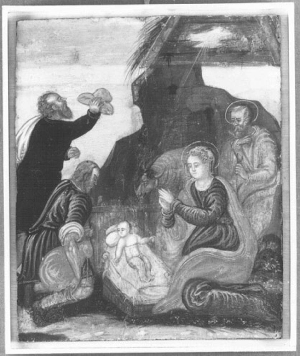 adorazione dei pastori (dipinto) - ambito veneto (sec. XVIII)