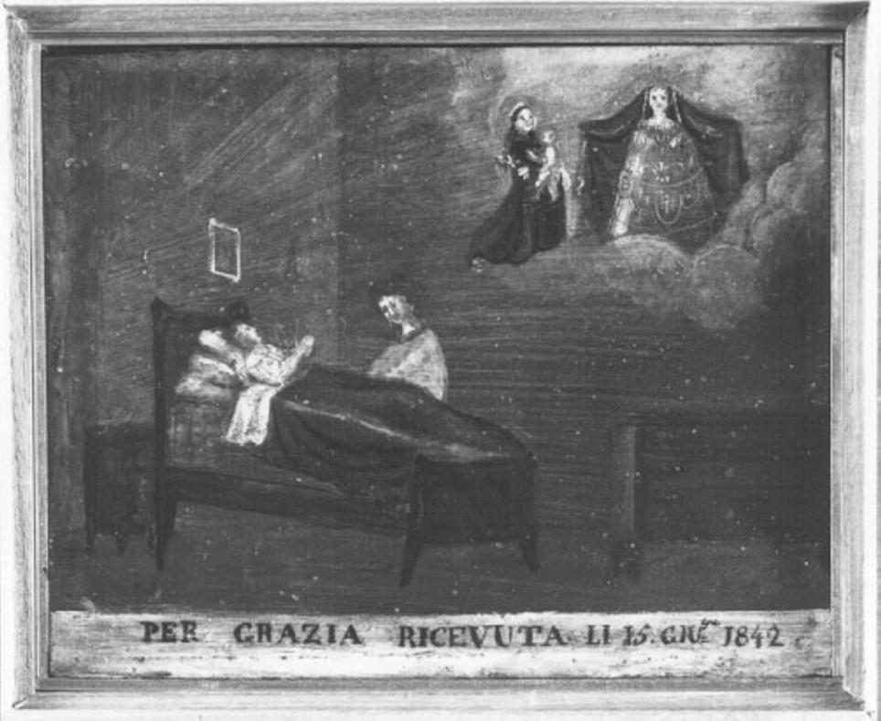 ex voto - ambito veneto (sec. XIX)