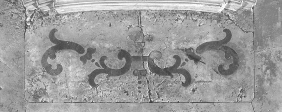 motivi decorativi geometrici (pavimento, elemento d'insieme) - ambito veneto (sec. XVIII)