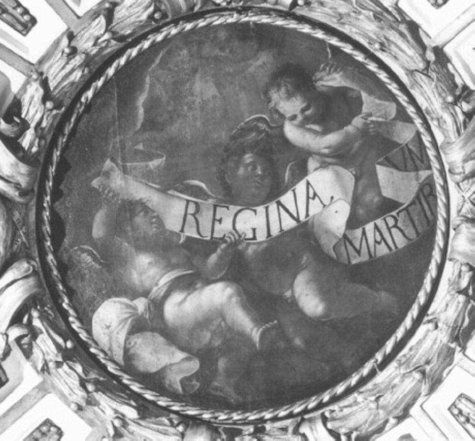 gloria di angeli (dipinto) di Menarola Cristoforo (sec. XVII)