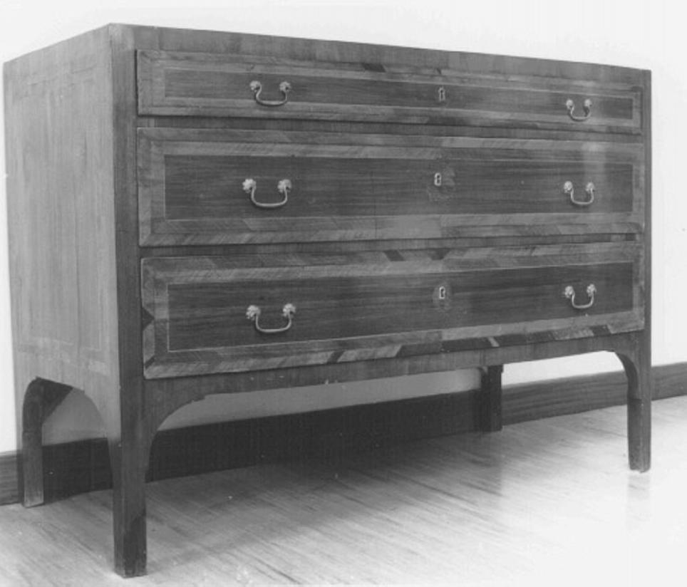 cassettone - ambito veneto (prima metà sec. XIX)