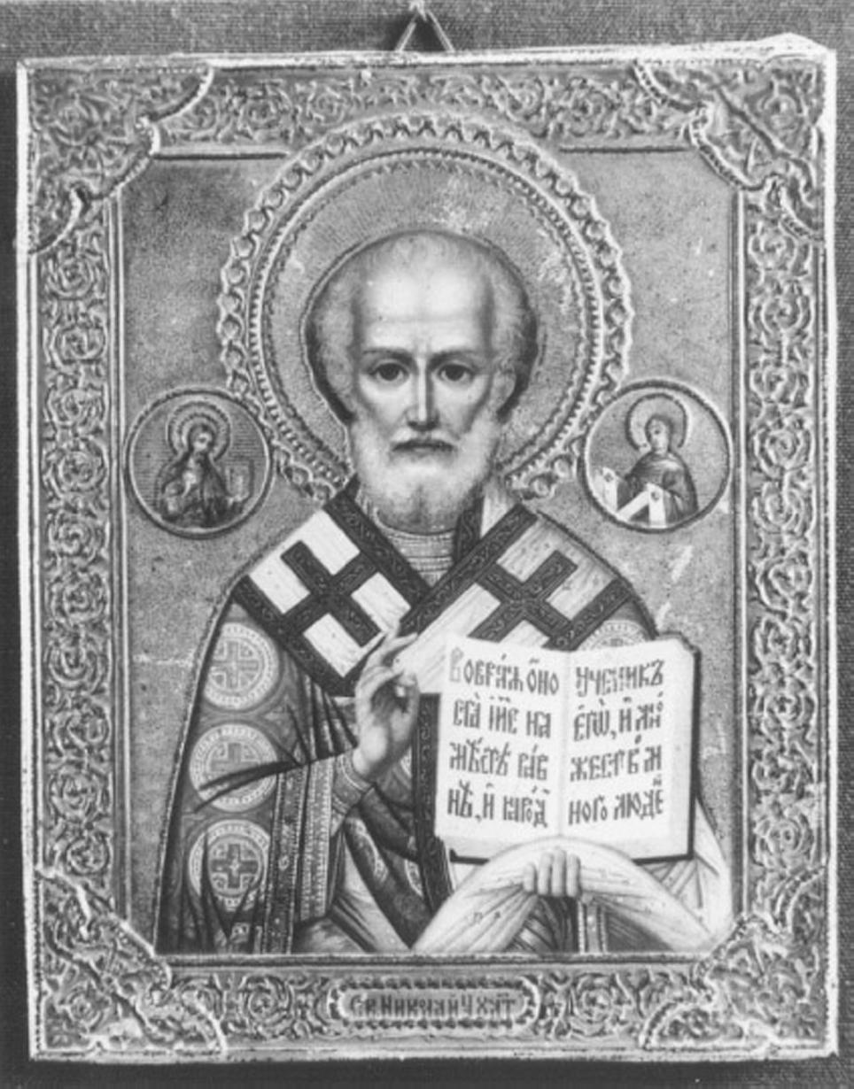 Santo (ex voto) - ambito veneto (sec. XIX)