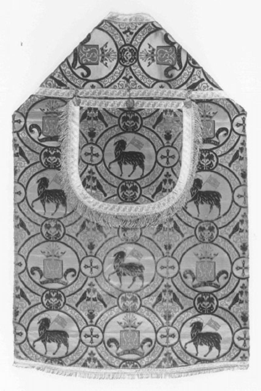 paramento liturgico, insieme - manifattura veneziana (sec. XX)