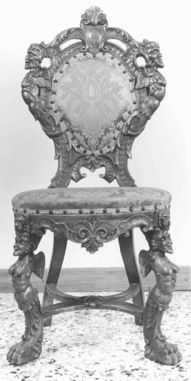 sedia - ambito veneto (sec. XIX)