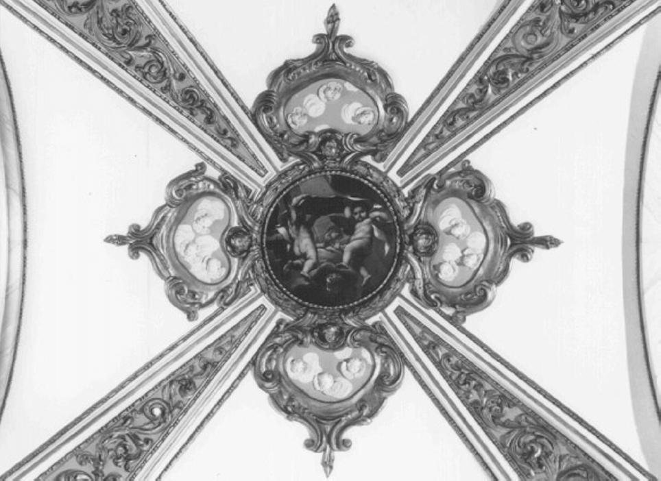 decorazione plastica, elemento d'insieme di Marinali Orazio (bottega) (fine sec. XVII)