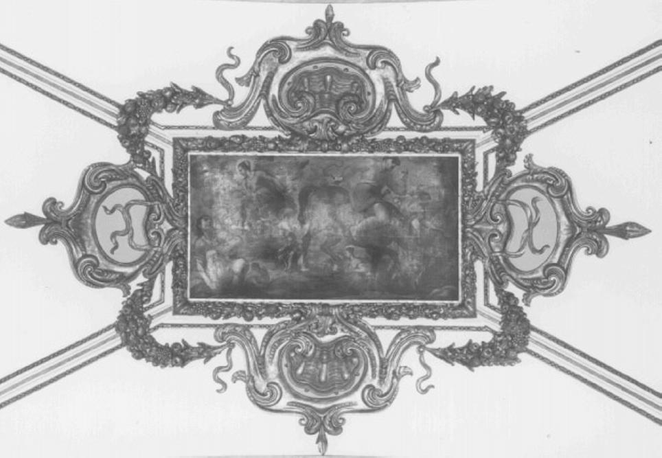 decorazione plastica, elemento d'insieme di Marinali Orazio (bottega) (fine sec. XVII)