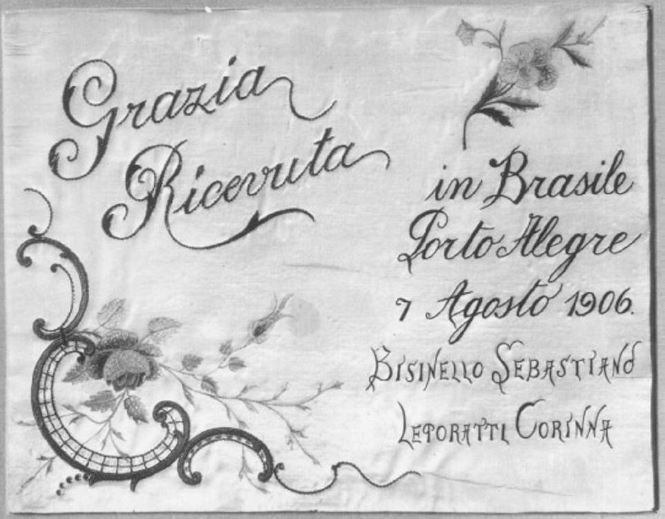 ex voto - ambito veneto (sec. XX)