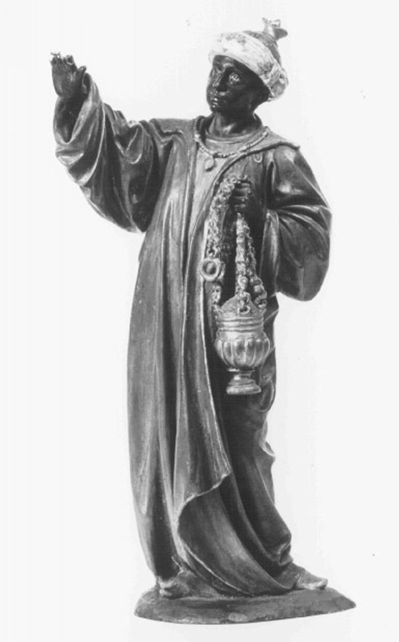 statuetta, elemento d'insieme di Haider Franz (sec. XX)