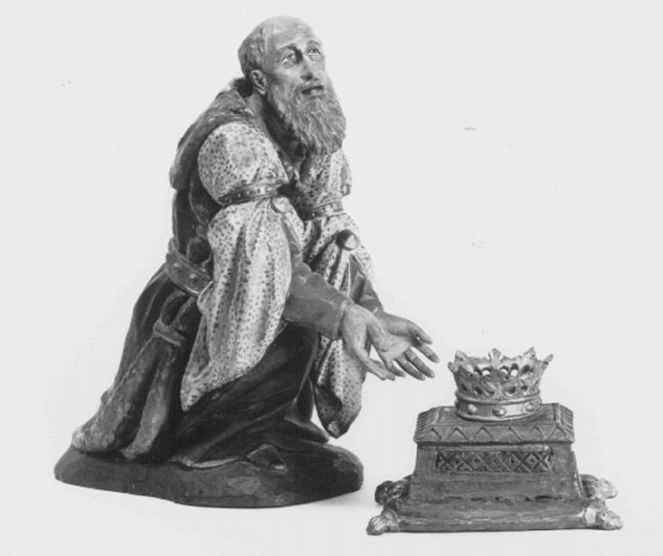 statuetta, elemento d'insieme di Haider Franz (sec. XX)