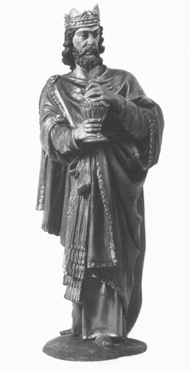 statuetta, elemento d'insieme di Haider Franz (sec. XX)
