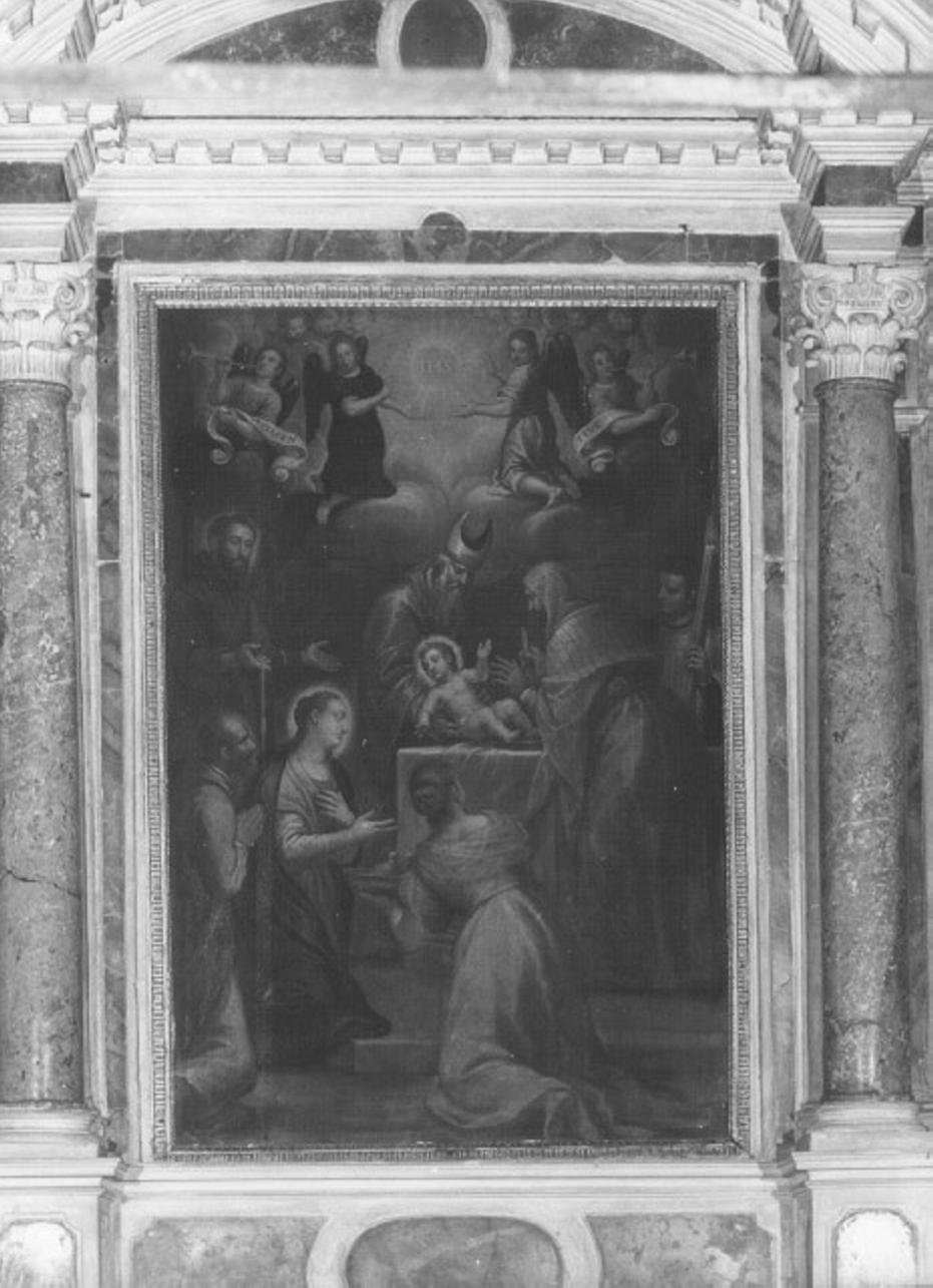 circoncisione di Gesù Bambino (dipinto) di Maganza Alessandro (bottega) (prima metà sec. XVII)