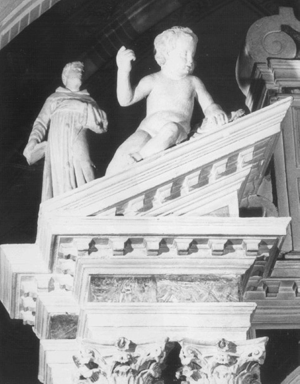 San Francesco d'Assisi (statua) - ambito veneto (sec. XIX)