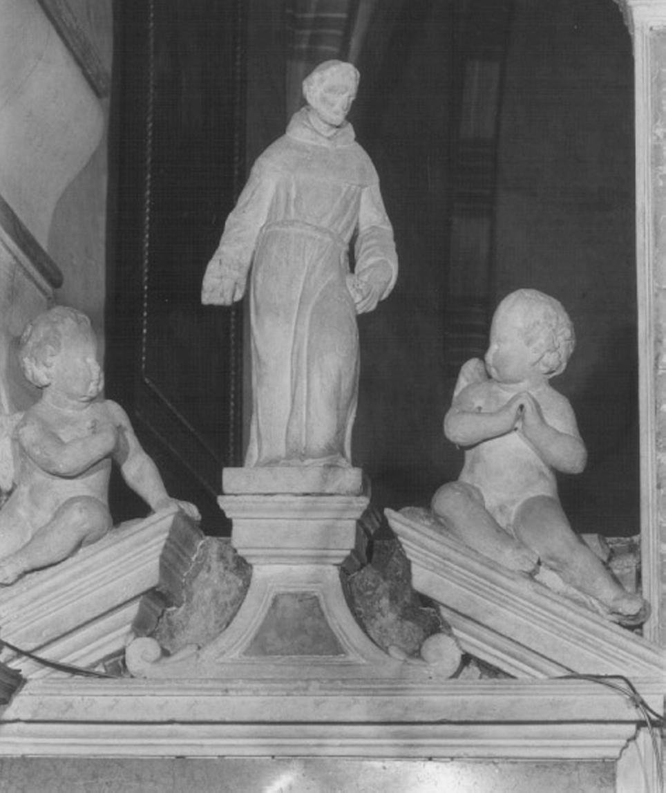 Santo francescano (statua) - ambito veneto (sec. XIX)