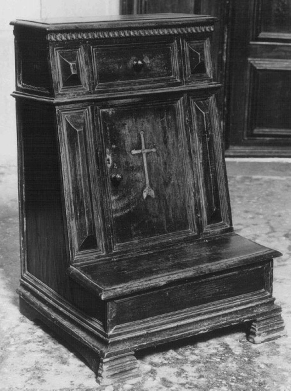 inginocchiatoio, serie - ambito veneto (sec. XVII)