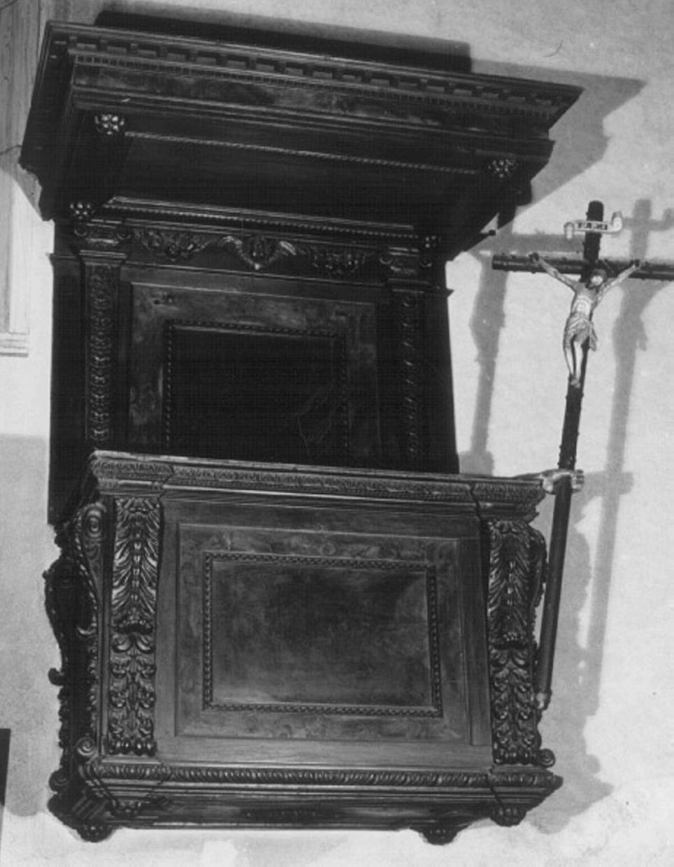 croce - ambito veneto (sec. XVII)