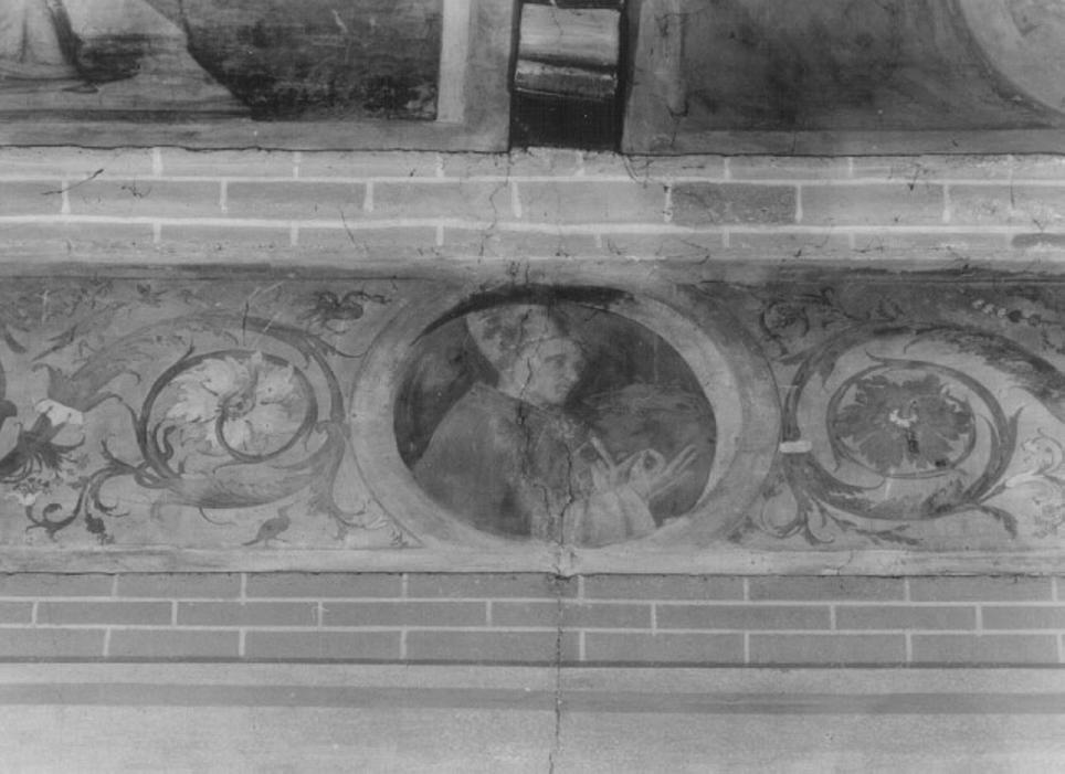 vescovo (dipinto) di De Speranza Vajenti Giovanni (attribuito) (sec. XVI)