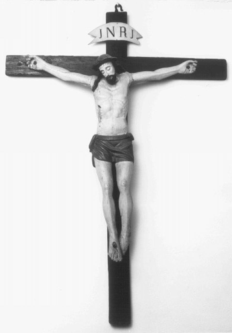 Cristo crocifisso (scultura) - ambito veneto (sec. XIX)