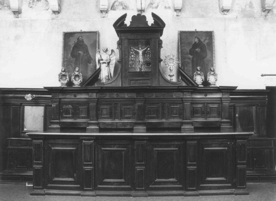 mobile da sacrestia - ambito veneto (ultimo quarto sec. XVII)