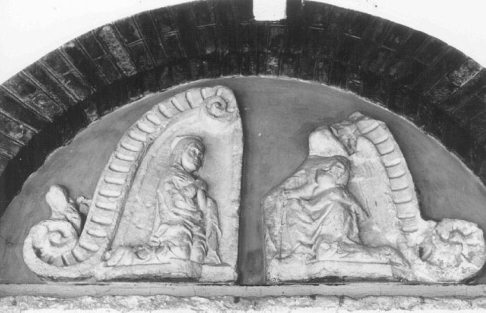 Annunciazione (rilievo) - ambito veneto (sec. XV)