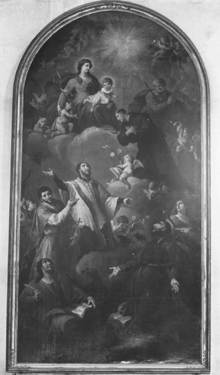 Santo (dipinto) di Maggiotto Francesco (sec. XVIII)