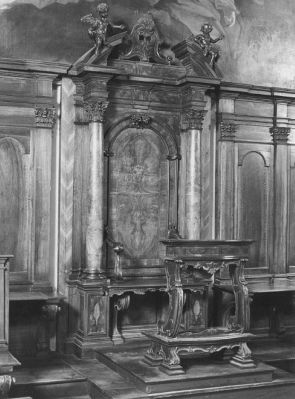 seggio - ambito veneto (sec. XVII)