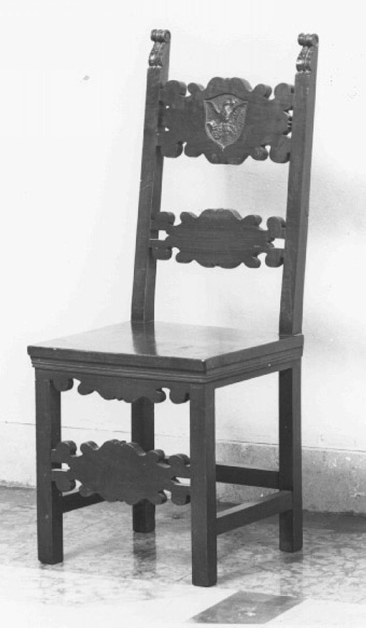 sedia - ambito veneto (sec. XVII)
