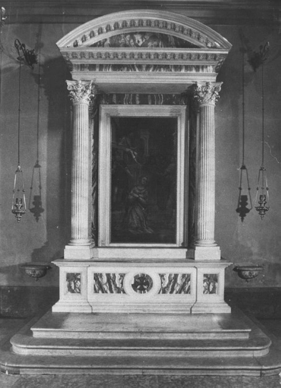 Santa Caterina d'Alessandria (dipinto) di Maganza Giambattista Vecchio detto Magagnò (sec. XVI)