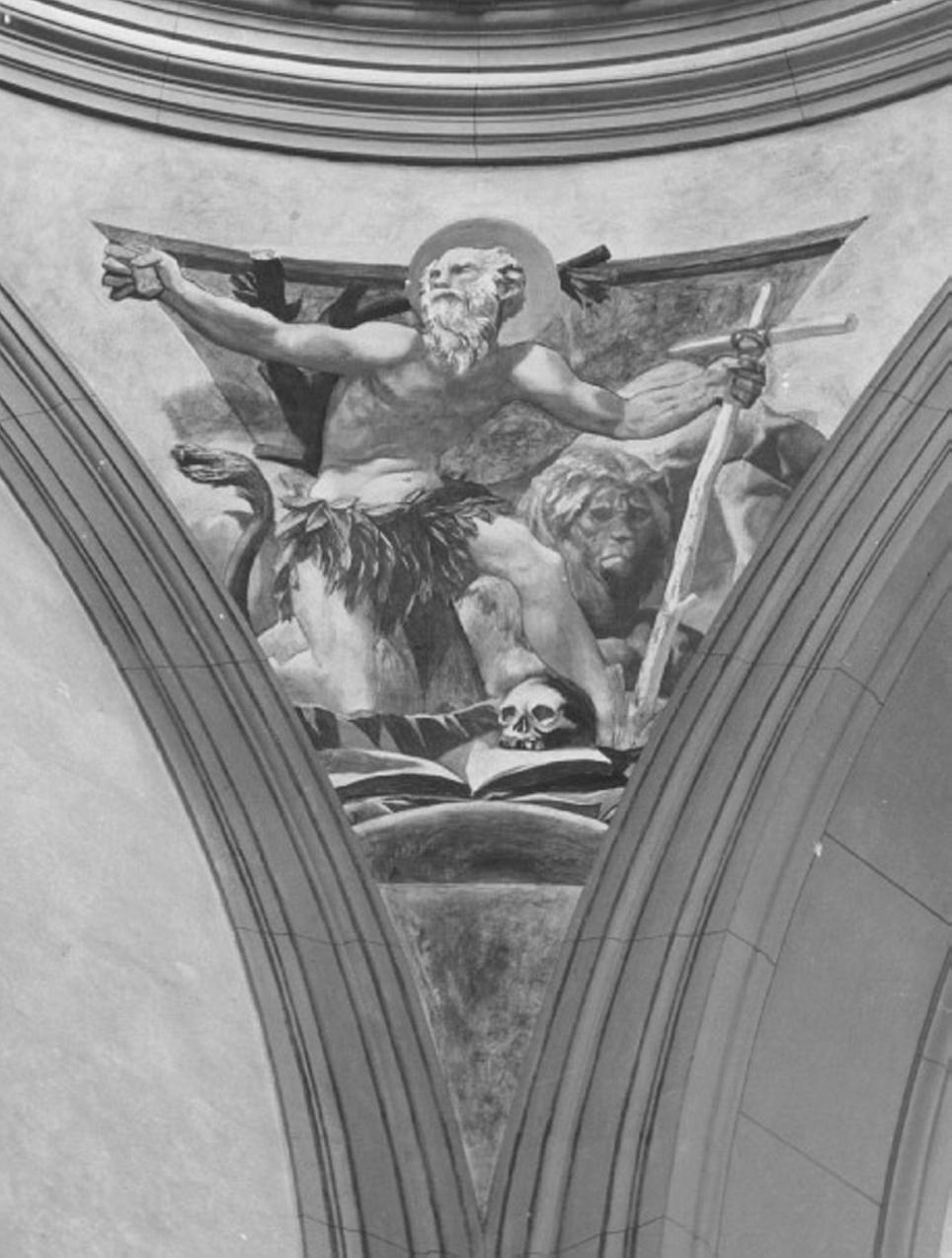 San Girolamo (dipinto) di Casarini Pino (sec. XX)