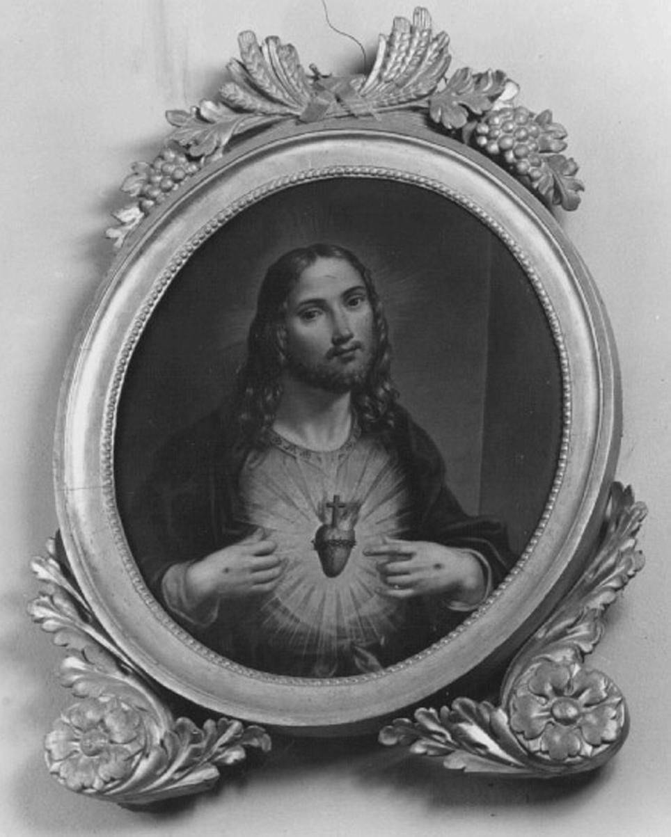 Sacro Cuore di Gesù (dipinto) - ambito veneto (fine/inizio secc. XIX/ XX)