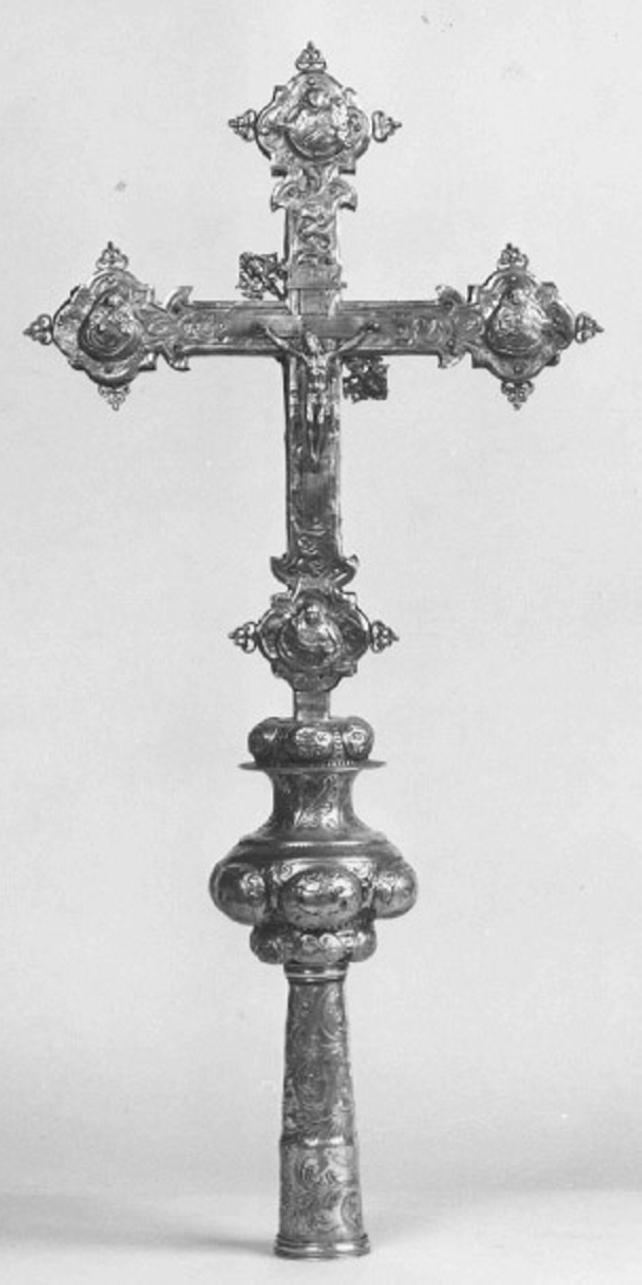 croce processionale - ambito veneziano (sec. XVIII)