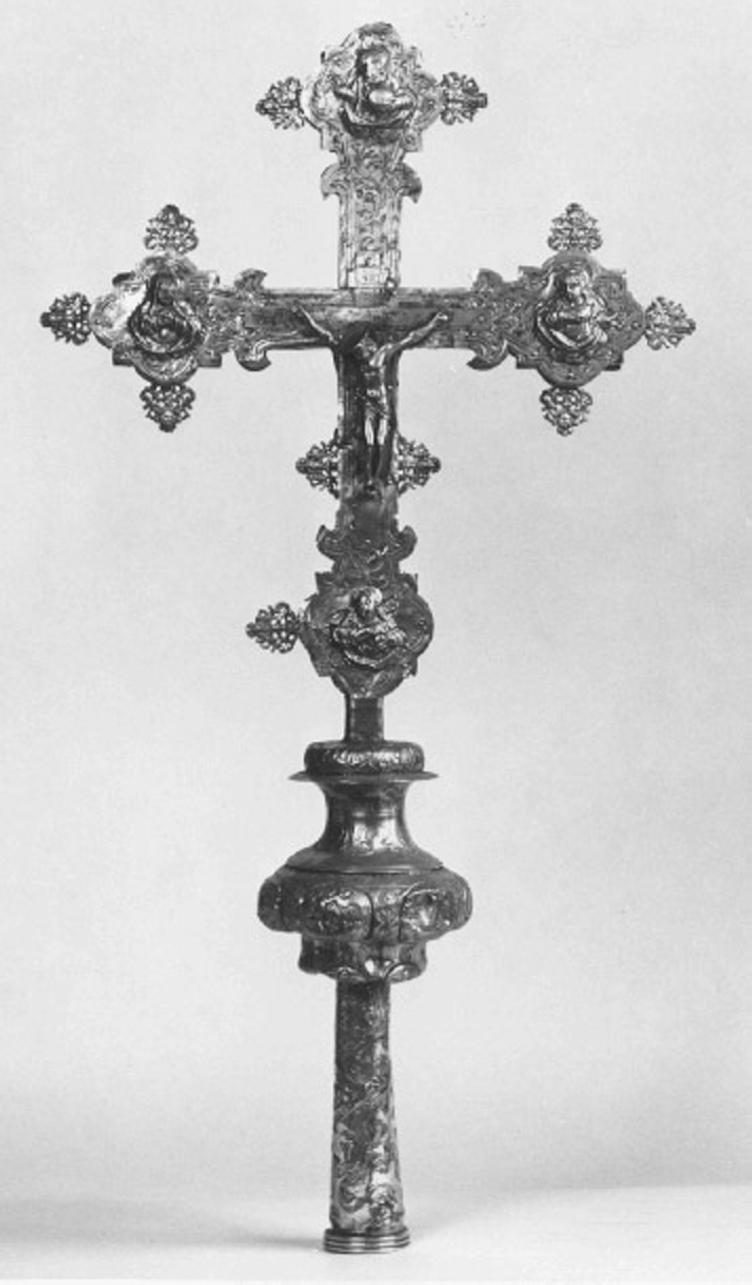 croce processionale - ambito veneziano (sec. XVIII)