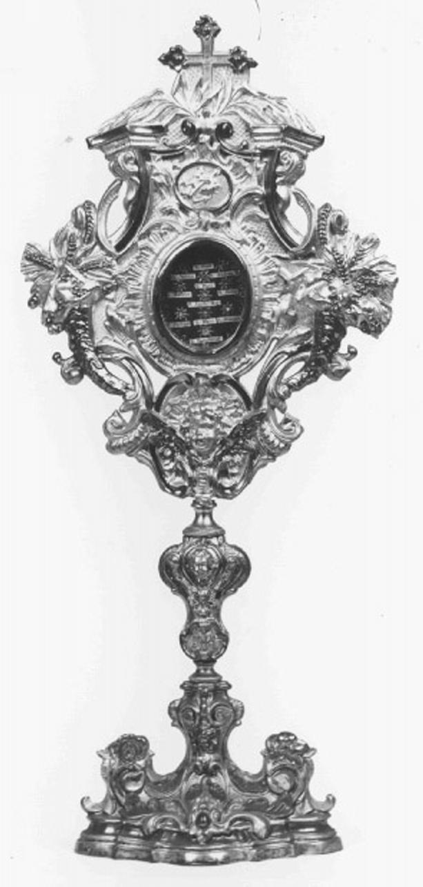 reliquiario - ambito veneto (sec. XVIII)
