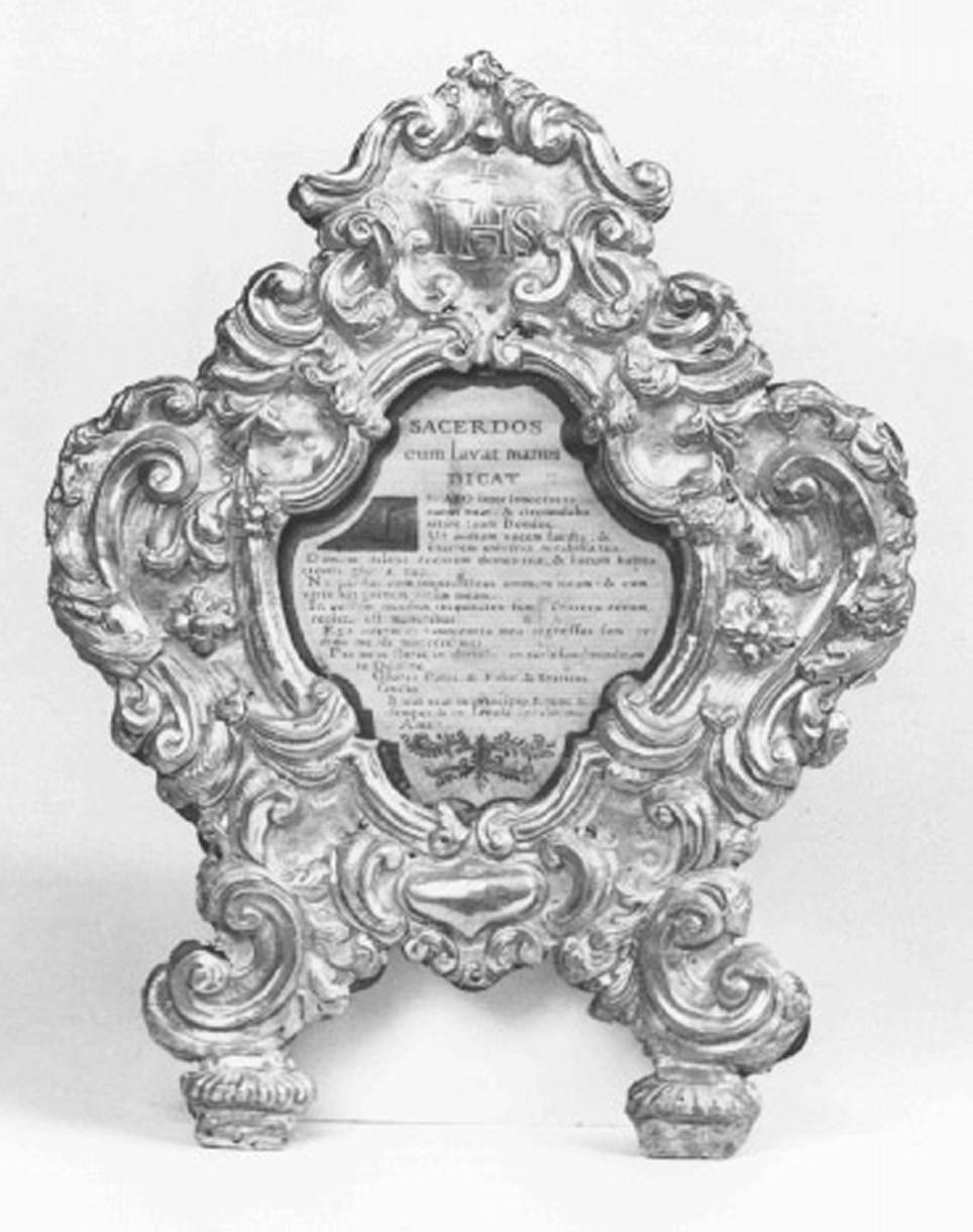 cartagloria - ambito veneziano (sec. XVIII)