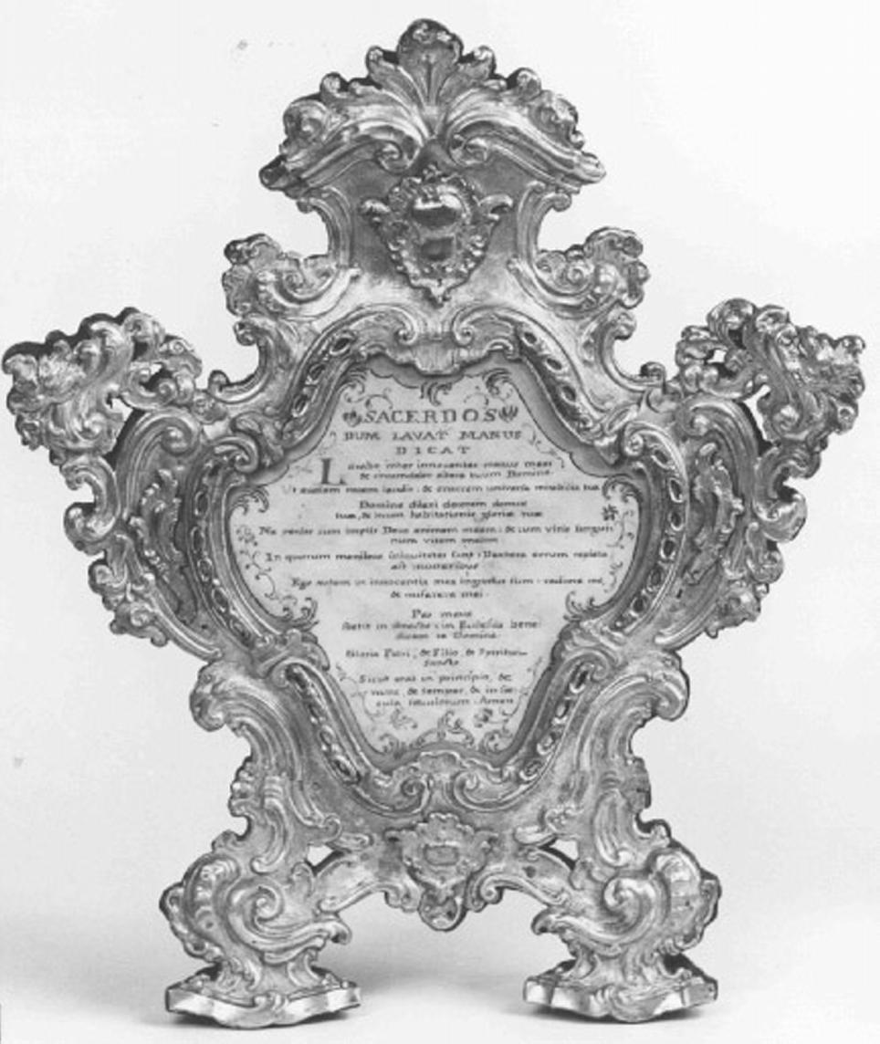 cartagloria - ambito veneziano (sec. XVIII)