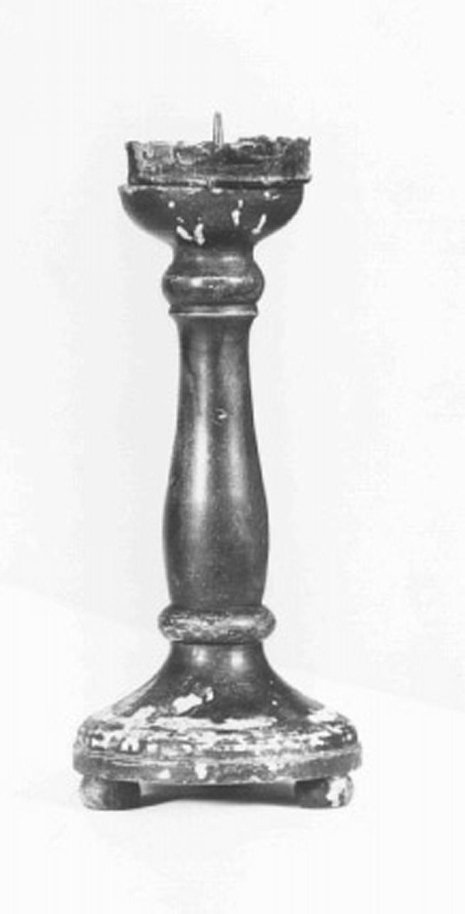candelabro - ambito veneto (fine/inizio secc. XVIII/ XIX)