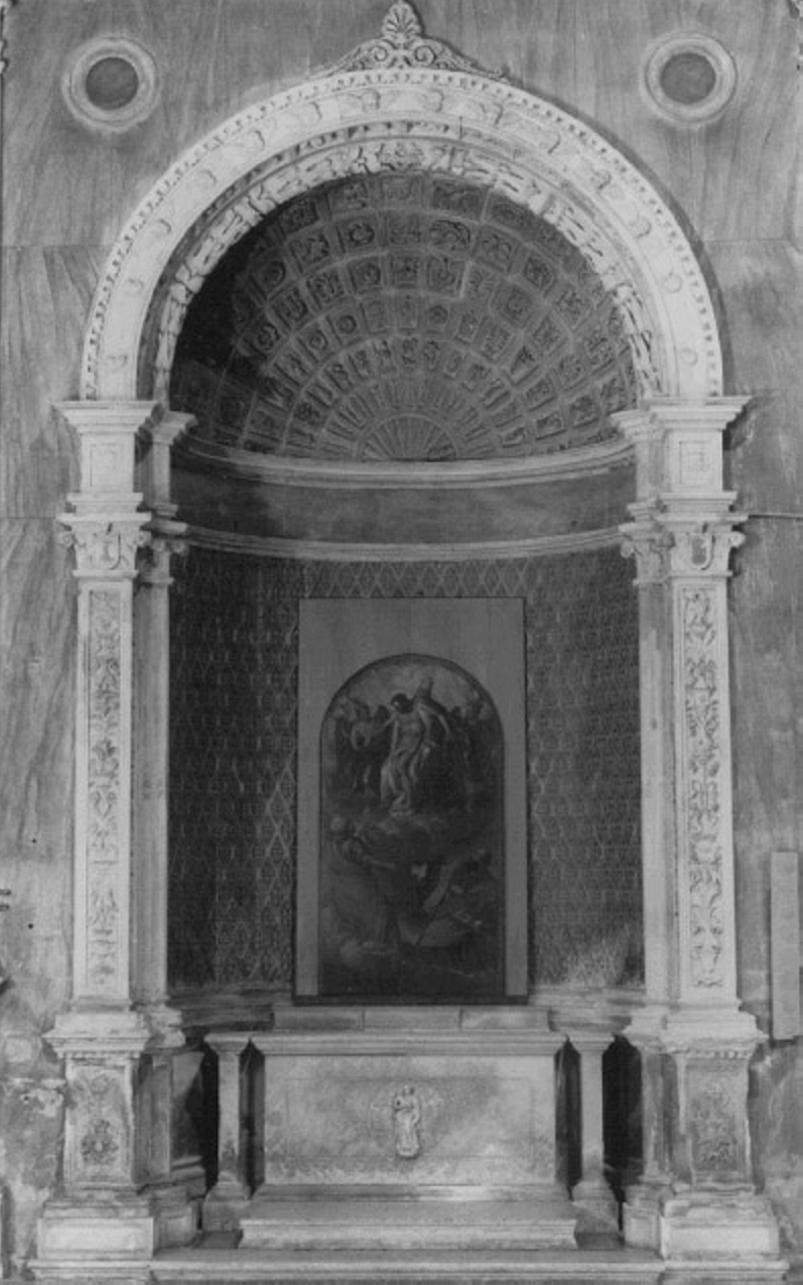 altare di Giovanni Di Giacomo Da Porlezza (attribuito) (secc. XV/ XVI)