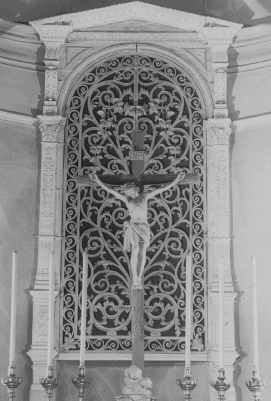 motivi decorativi vegetali (finestrone) - ambito veneto (sec. XIX)