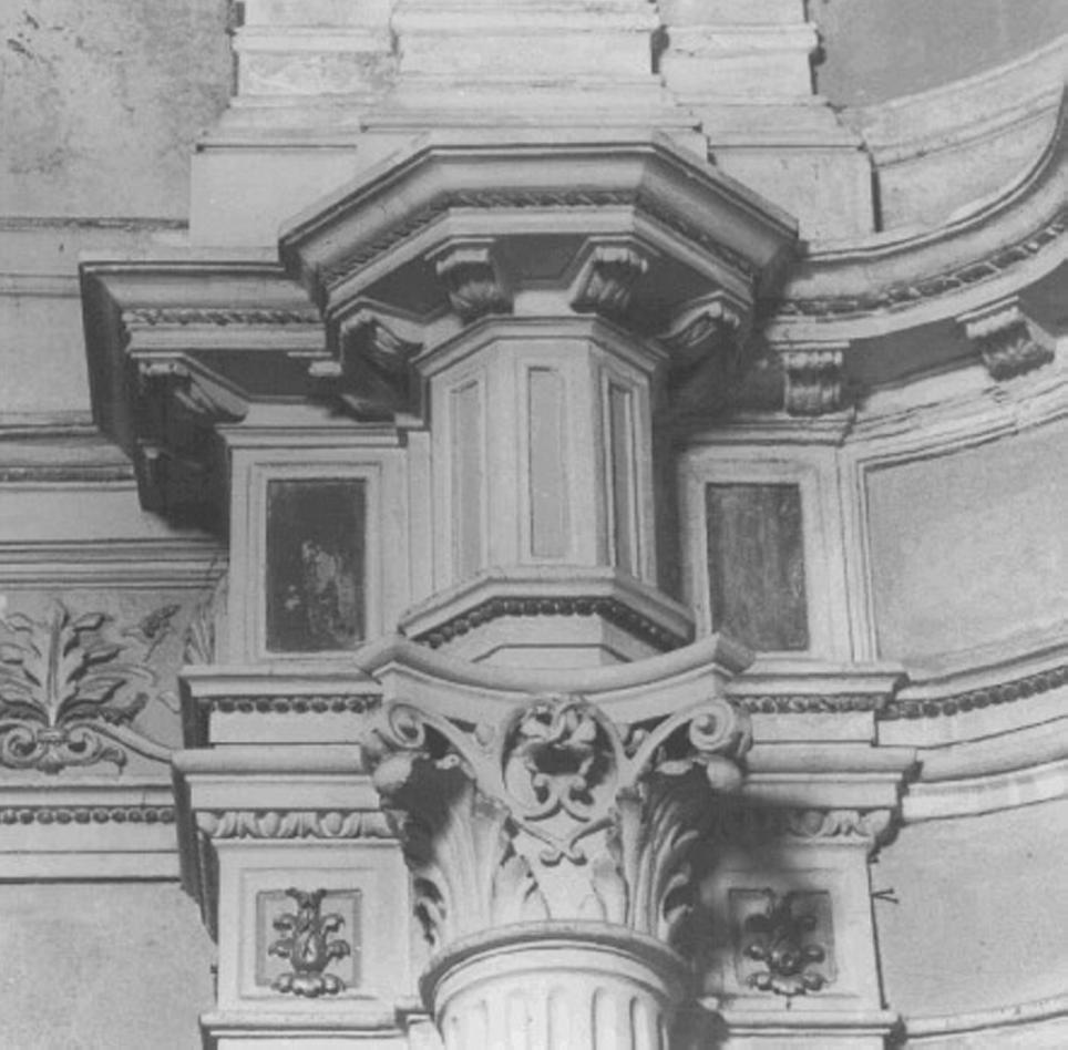 capitello, serie di Squarise Francesco (attribuito) (sec. XIX)