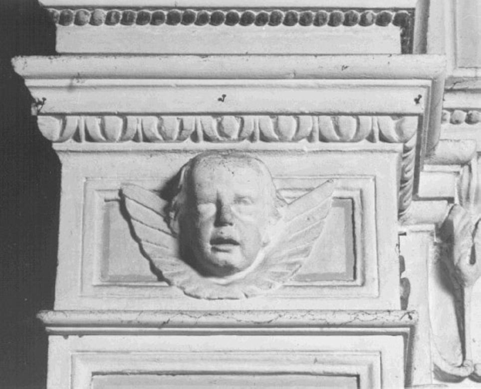 cherubino (rilievo, paio) di Squarise Francesco (attribuito), Piva Luigi (attribuito) (sec. XIX)