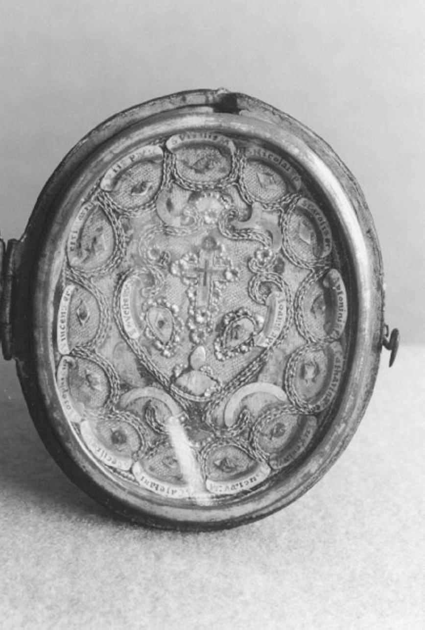 reliquiario - ambito veneto (sec. XVIII)