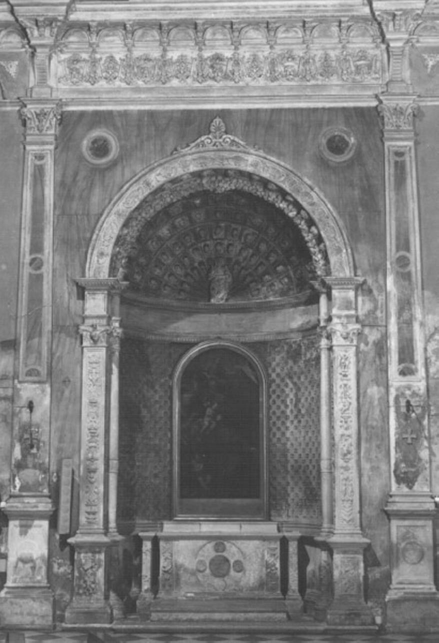 altare di Giovanni Di Giacomo Da Porlezza (bottega) (secc. XV/ XVI)