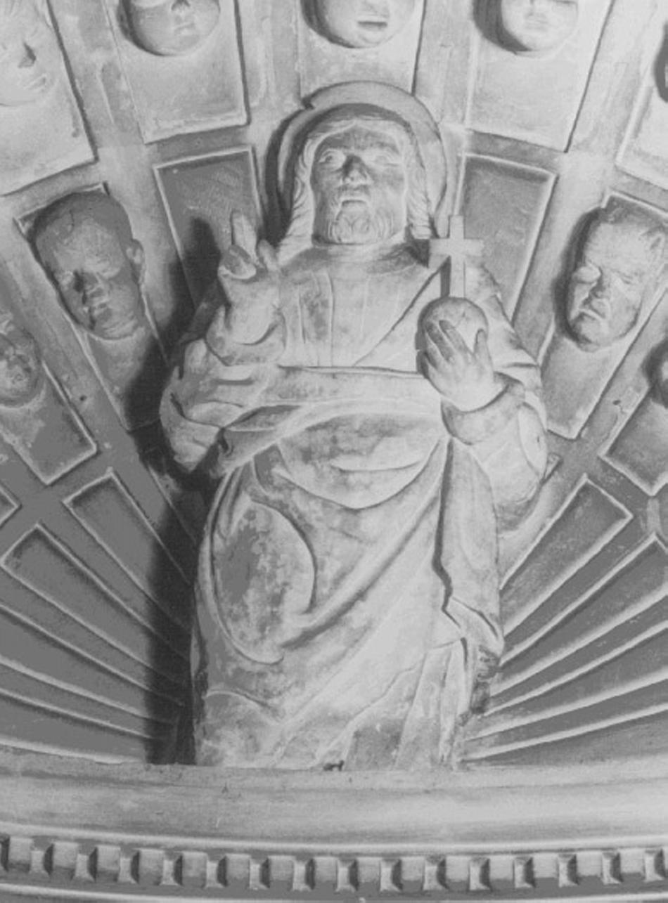 Cristo portacroce (rilievo) di Giovanni Di Giacomo Da Porlezza (bottega) (secc. XV/ XVI)
