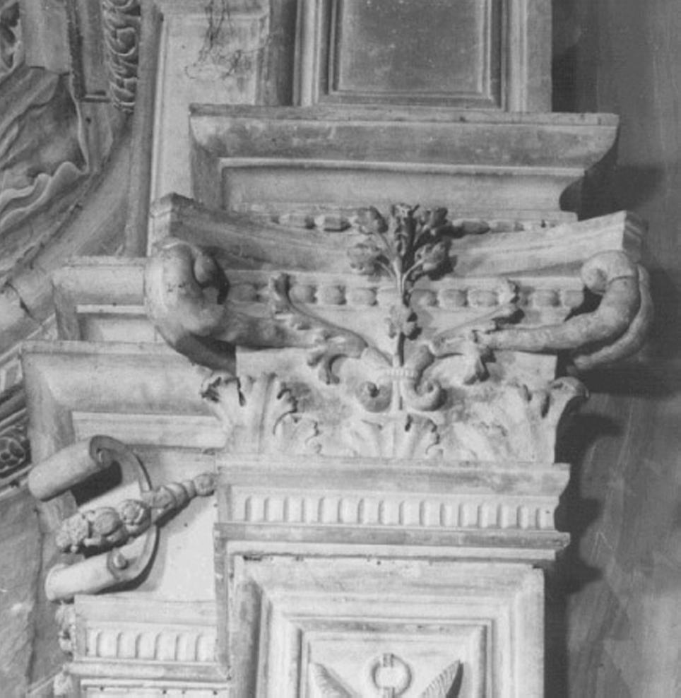 capitello di Giovanni Di Giacomo Da Porlezza (bottega) (secc. XV/ XVI)
